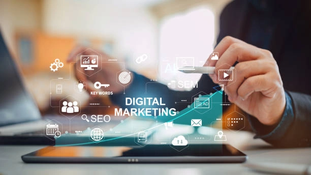 Digital marketing tools and strategies driving online growth and engagement. -marketing strategy for a digital agency